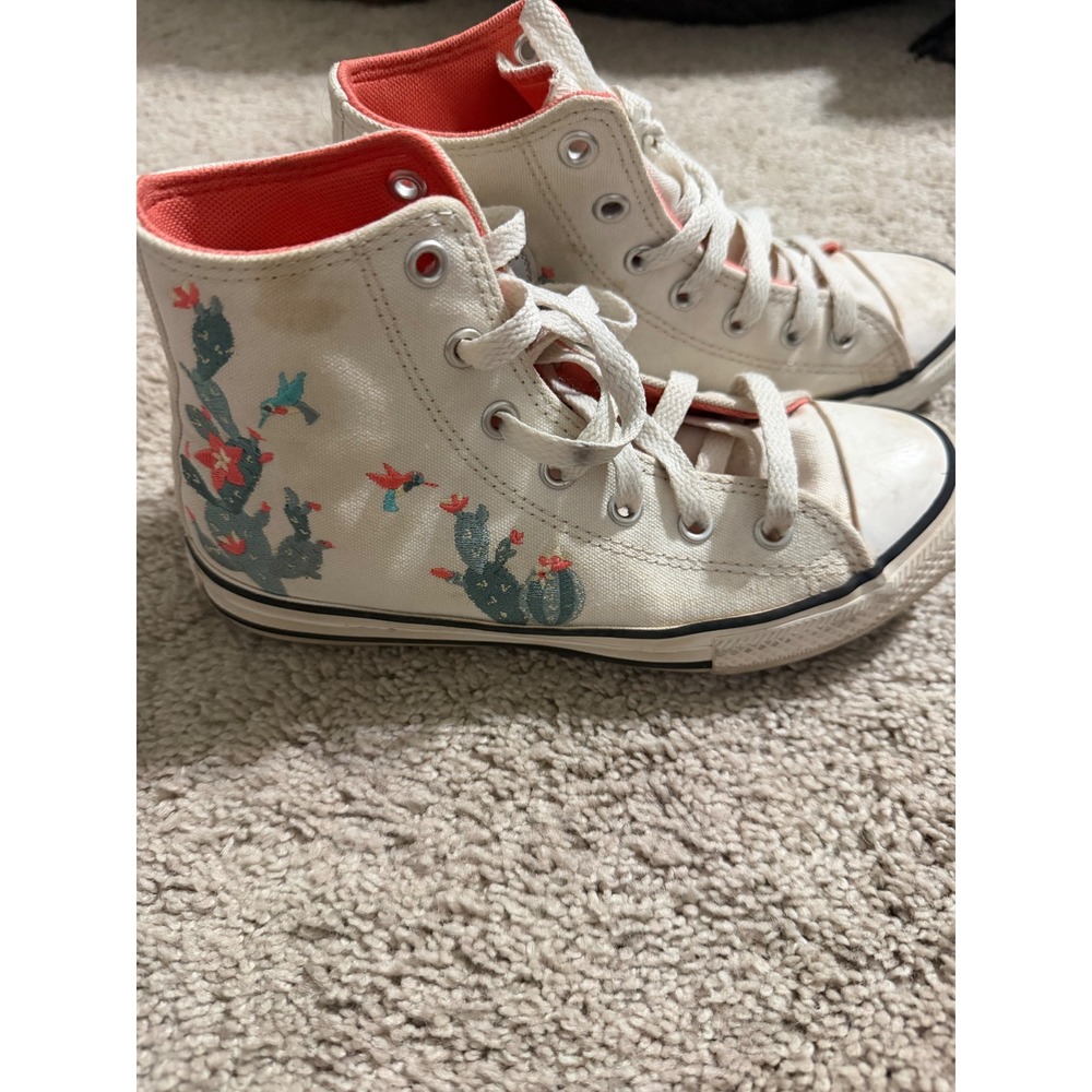 Converse Chuck Taylor All Star High Top Cactus‎ Hummingbird Youth 2.5 A10278C